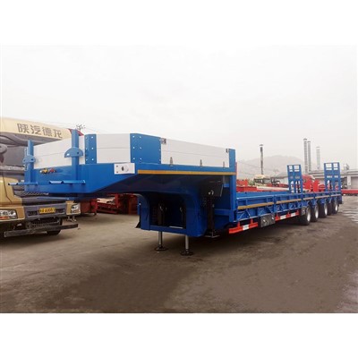 Trailer Tempat Tidur Rendah 5 Gandar